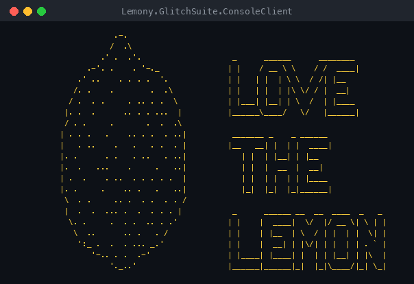 Animated demo of the glitch suite script duplicating items automatically
